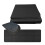 Faltbare Yogamatte, 6 mm dick, mit Tragetasche, 61 x 183 cm, Schwarz 2