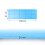 Faltbare Yogamatte, 6 mm dick, mit Tragetasche, 61 x 183 cm, Hellblau 4