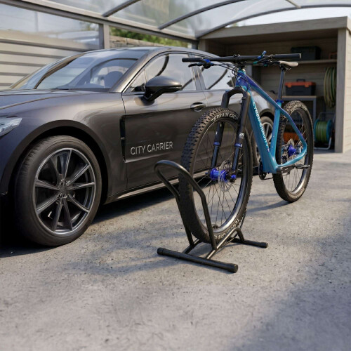 Fahrradständer für E-Bikes, 16-29 Zoll Räder – Vorder- oder Hinterrad, Schwarz 2