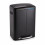 2-Kammer-Treteimer (2 x 20 l) mit Soft-Close-Deckel, Schwarz 10