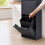 Abfalltrennsystem 3 x 18 l mit Kippfunktion, Anthrazit, Wandmontage 5