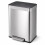 2-Kammer-Treteimer (2 x 30 l) mit Soft-Close-Deckel, silberfarben 10