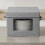 Set di 2 scatole porta piatti con 24 inserti in feltro, colore grigio 7