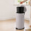 Retro-Treteimer 30 l mit Soft-Close-Deckel, Vintage-Design, Hellgrau 3