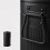 Retro-Treteimer 30 l mit Soft-Close-Deckel, Vintage-Design, Schwarz 8