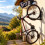 Supporto verticale girevole da parete per bicicletta, set da 2 5