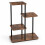 Supporto industriale per piante con 4 ripiani, in metallo e MDF, 65 x 48 x 24 cm 10