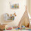 Costway 2 Pieces Whale Floating Shelves Wall Mounted Storage Display Rack 11