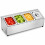 Set di contenitori per ingredienti con 4 ciotole GN 1/6 e coperchi 2