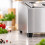 Set di contenitori per ingredienti con 4 ciotole GN 1/6 e coperchi 9