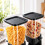 Set di 2 dispenser per cereali, 5.5 litri ciascuno, con dosaggio controllato 5