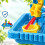 Tavolo da gioco acquatico con sgabello e set di accessori da 37 pezzi 8