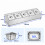 Set di contenitori per ingredienti con 5 ciotole GN 1/6 e coperchi 4