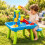 Tavolo da gioco acquatico con sgabello e set di accessori da 37 pezzi 3
