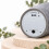 LED-Kerzen in Betonoptik mit Flackerlicht, 4er-Set, Grau, mit Timer 9