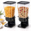 Set di 2 dispenser per cereali, 5.5 litri ciascuno, con dosaggio controllato 2