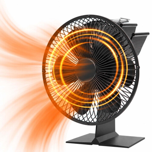Ventilatore da cucina con protezione di sicurezza e 6 pale 1