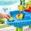 Tavolo da gioco acquatico con sgabello e set di accessori da 37 pezzi 7