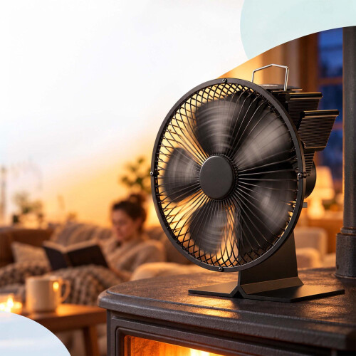 Ventilatore da cucina con protezione di sicurezza e 6 pale 2