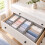Set di 8 organizer per cassetti con divisori, grigio chiaro 5