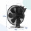Ventilatore da cucina con protezione di sicurezza e 6 pale 4