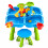 Tavolo da gioco acquatico per bambini con sgabello e 4 scomparti 10