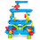 Tavolo da gioco acquatico per bambini con 4 livelli e animali marini 10