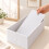 Set di 8 organizer per cassetti con divisori, colore bianco 6