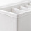 Set di 8 organizer per cassetti con divisori, colore bianco 8