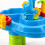 Tavolo da gioco acquatico per bambini con sgabello e 3 scomparti 8
