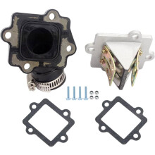 Intake Manifold Connector for Impuls Rxl Axl 50 Alpha Sport JOG50 Carburetor Intake Manifold Reed Valve Gasket