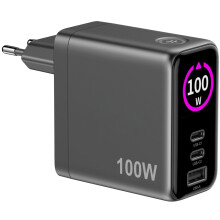 100-W-PD/QC-Ladegerät mit Display