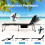 Costway Portable Sunbathing Chair with 4 Level Backrest 8
