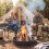 Costway Folding Camping Chair with Side Table and Cup Holder 5