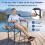 Costway Folding Camping Chair with Side Table and Cup Holder 6