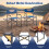 Costway Folding Camping Chair with Side Table and Cup Holder 8