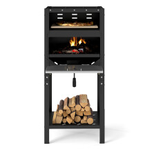 30 cm Outdoor Pizza Oven Freestanding Wood Fired Pizza Stove
