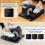 Costway Under Desk Elliptical Machine Electric Ellipse Leg Exerciser 4