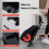 Costway Under Desk Elliptical Machine Electric Ellipse Leg Exerciser 5