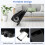 Costway Under Desk Elliptical Machine Electric Ellipse Leg Exerciser 10