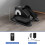 Costway Under Desk Elliptical Machine Electric Ellipse Leg Exerciser 11