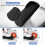 Costway Under Desk Elliptical Machine Electric Ellipse Leg Exerciser 9