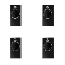 Télécommande de portail 4x 868 MHz 4 boutons noire, compatible avec les portes de garage XT2, XT4, SLH et LR
