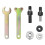 Electric Drill Angle Grinder Connecting Rod Set, Angle Grinder Tool Drill Arbor Mandrel Adaptor with Replacement Grinder 6