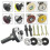 Electric Drill Angle Grinder Connecting Rod Set, Angle Grinder Tool Drill Arbor Mandrel Adaptor with Replacement Grinder 3