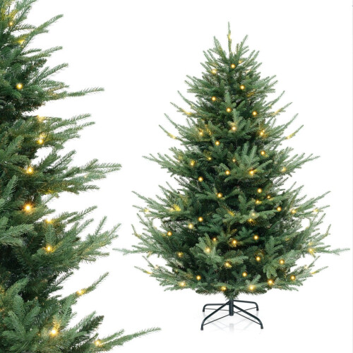 1,80 m hoher künstlicher Weihnachtsbaum mit 240 LED-Lichtern 1