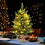 Beleuchteter Mini-Weihnachtsbaum, 60 cm, 35 warmweiße LEDs 2