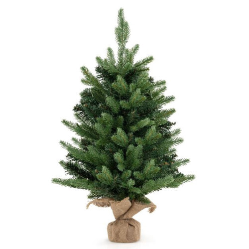 Beleuchteter Mini-Weihnachtsbaum, 60 cm, 35 warmweiße LEDs 2