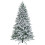 Albero di Natale artificiale da 210 cm, preilluminato con 300 LED a luce calda. 2