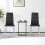 Costway Set of 4 Dining Chairs Seat High Back Armless Accent Dining Side 7